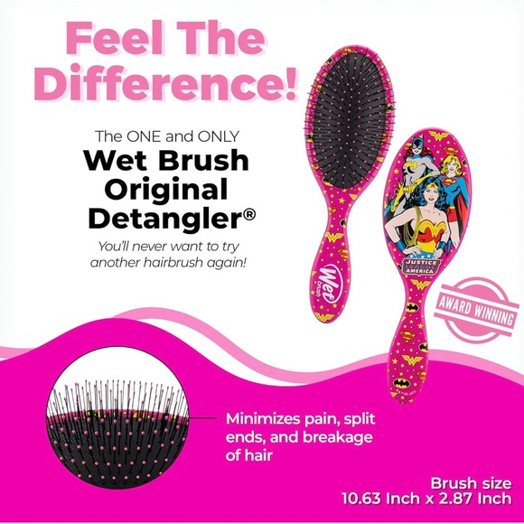 Wet Brush Original Detangler - American Justice League - Picture 3 of 6